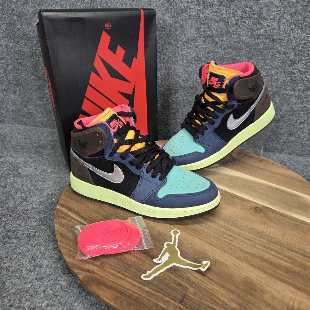 Nike Air Jordan 1 Retro High OG Bio Hack Shoes Youth Size 5Y Multi 575441-201